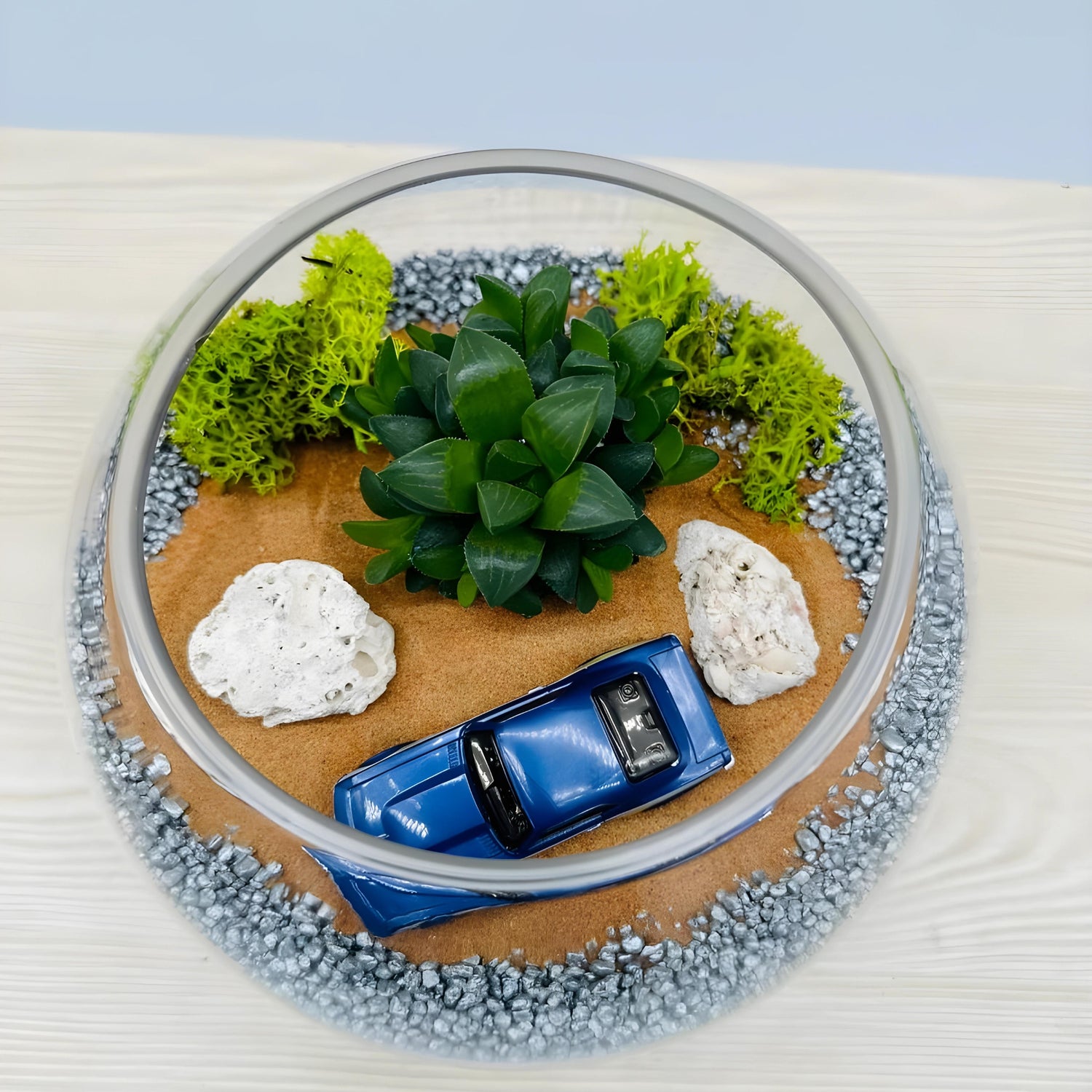 Sand Art Terrarium (Race Car Edition)