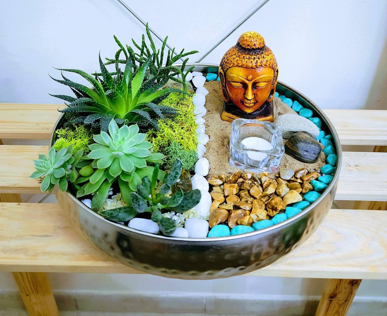 Inner Peace Terrarium with Buddha