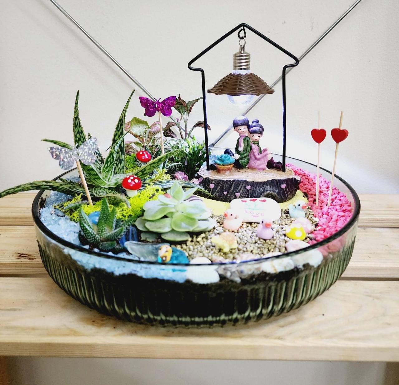 Romantic Rendezvous Terrarium