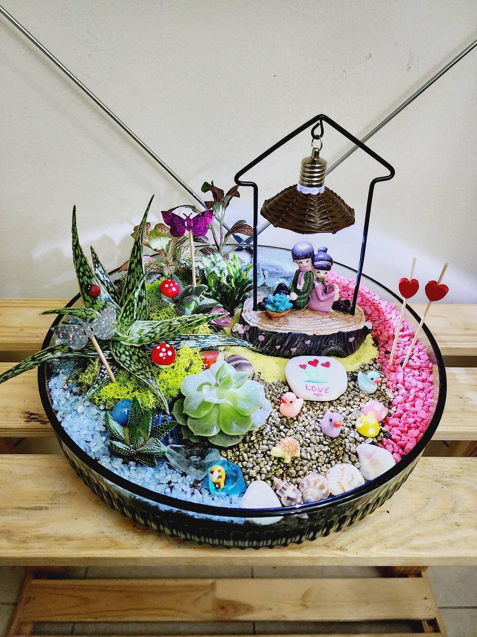 Romantic Rendezvous Terrarium